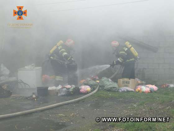 На Кіровоградщині за добу сталося дві пожежі 